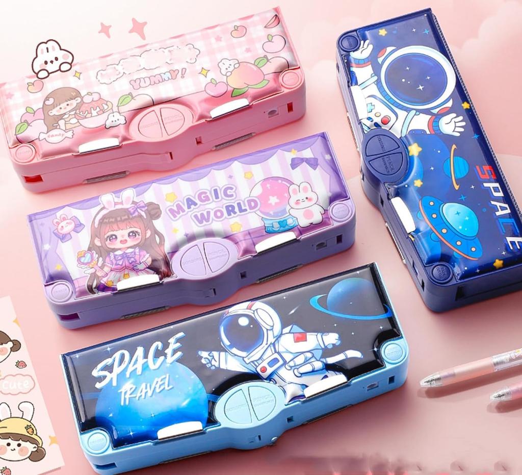 Карандаш карандаш милый трансформированный ученик начальной школы карандаш школьные канцелярские товары хранение ручка пластиковая ручка большие канцелярские товары двойные канцелярские товары