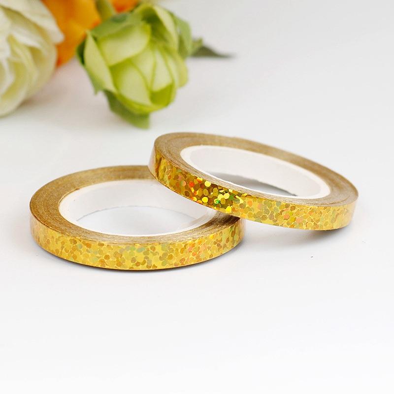 Лента для украшения церемонии, вечерние свадебные завязанные воздушные шары, глянцевый 100 шт., 10 м, лазерные принадлежности, оптовая продажа, лента, красочный круг