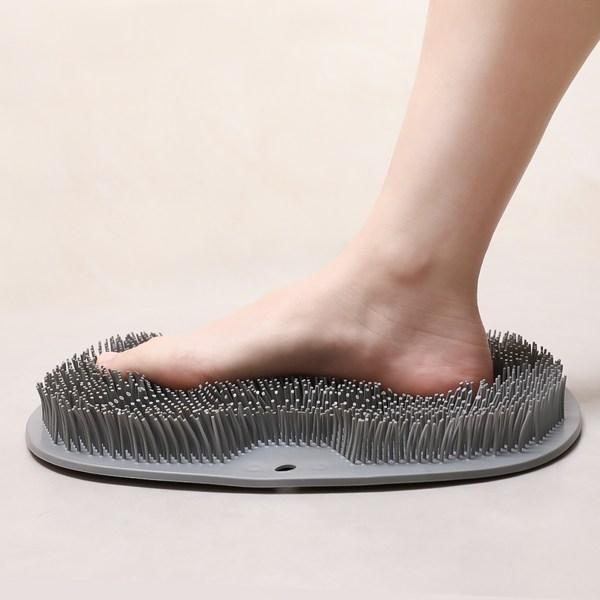 Щетка для ног Comet Home Matt Grey, 1 упаковка, 1 шт.