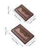 Bamboo Tea Drainage Board Detachable Tea Serving Tray Rectangular Chinese Kungfu Tea Tray  Office