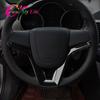 ABS панель рулевого колеса с блестками накладка наклейка для Chevrolet Cruze 2009-2012 2013 2014 2015 седан хэтчбек