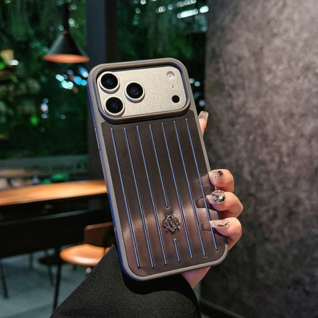 Применимо к чехлу для мобильного телефона iPhone17 Rimowa из алюминиево-магниевого сплава простой и продвинутый защитный чехол для Apple 16promax