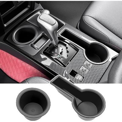 Улучшенный держатель для стакана Erts для Toyota 4Runner 2014-2024, подстаканник в центральной консоли, вкладыш-подставка, заменяет коврик, для аксессуаров интерьера 4 Runner