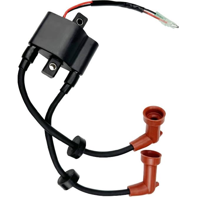 Outboard Ignition Coil |6HP||8HP||9.9HP||15HP||20HP||25HP||30HP||40HP| 2/4-Stroke Fit for Yamaha Outboard Ignition Coil, Replaces 65W-85570-01/00,