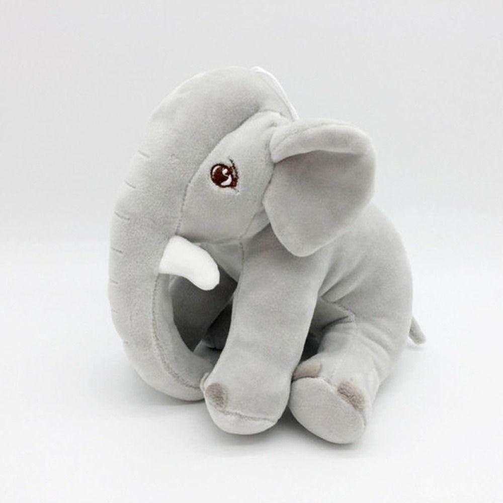 Stuffed Animals Stuffed Elephant Toy Back Cushion Elephant Doll Elephant Plush Baby Infants