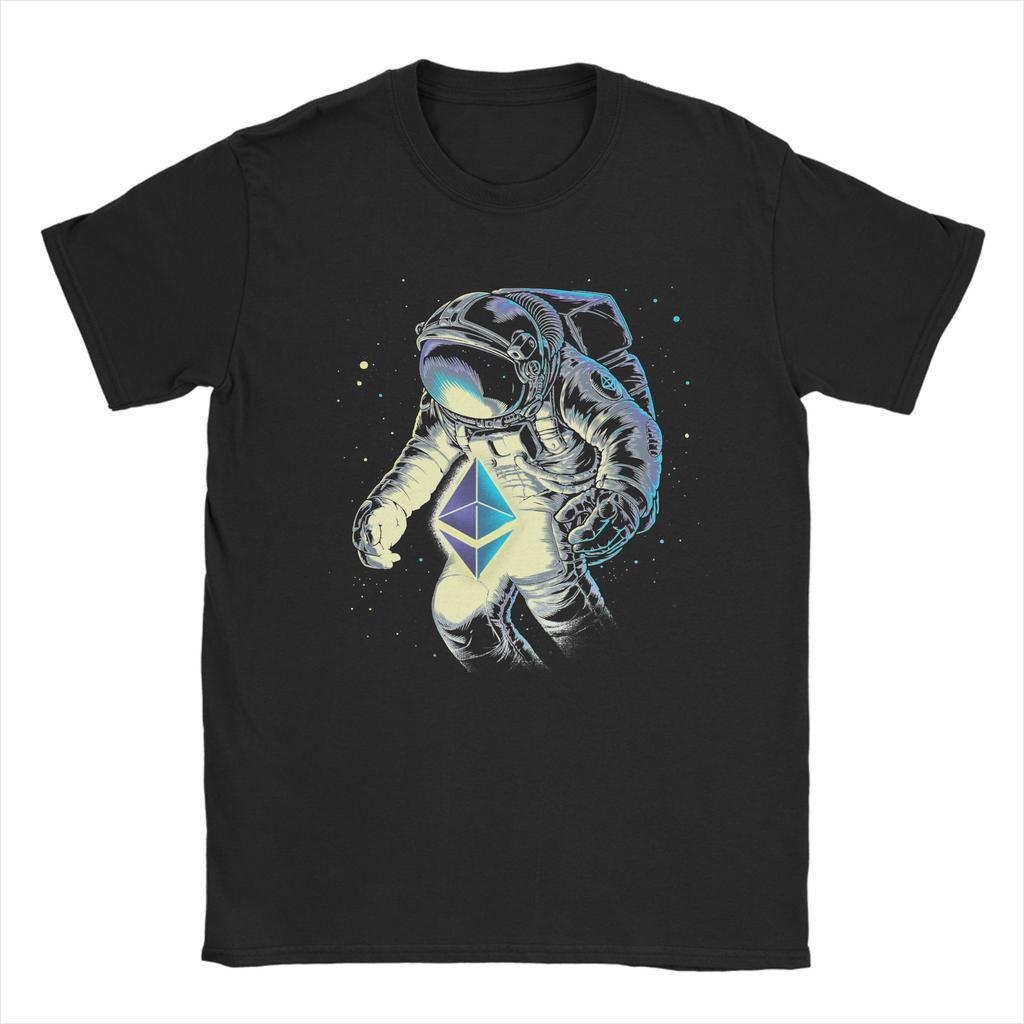 Fashion Lets go to Mars Astronaut TShirts Unisex Unisexs 100 Cotton T Shirt Space Occupy Mars Short Sleeve Tees Printed Tops