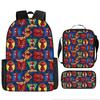 Web‑pattern Spider-Man Cartoon Backpack, Parallel World Student Animation Backpack, Children'S Schoolbag
