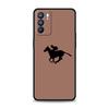 Чехол для телефона для Oppo A54 A53 A52 A9 A15 A95 A17 A16 A76 A74 A57 A31 Find X6 X5 Reno8 Reno7 Reno6 Pro 5G Обложка Животное Искусство Лошадь