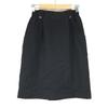 Sports Made In Japan 100% Wool Tight Skirt Women S 63-90 Black Golf Wear(USED)