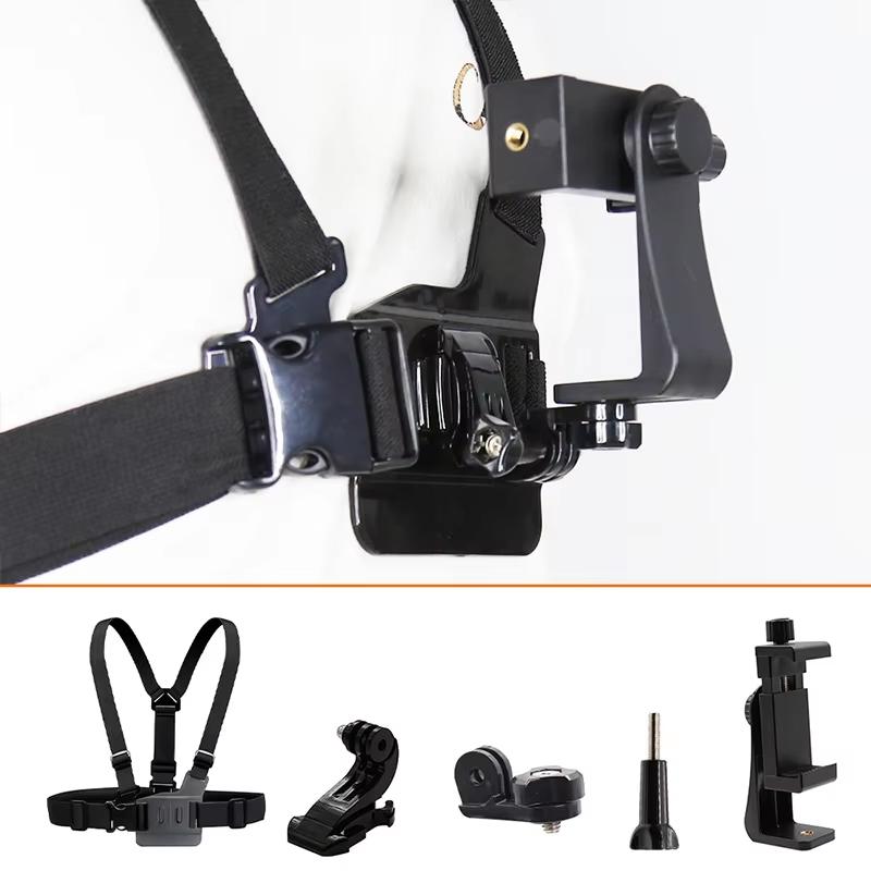 Mount Belt Chest Strap For Gopro Hero12 11 10 9 8Insta360 R X2 DJI OSMO Action Camera Harness For Go Pro SJCAM EKEN Accessories