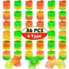36 Pack Spring Rainbow Toys Bulk, Kids Party Favors,Goodie Bag Stuffer Gifts, Pinata Fillers,Birthday Suprizes Gift for Kids