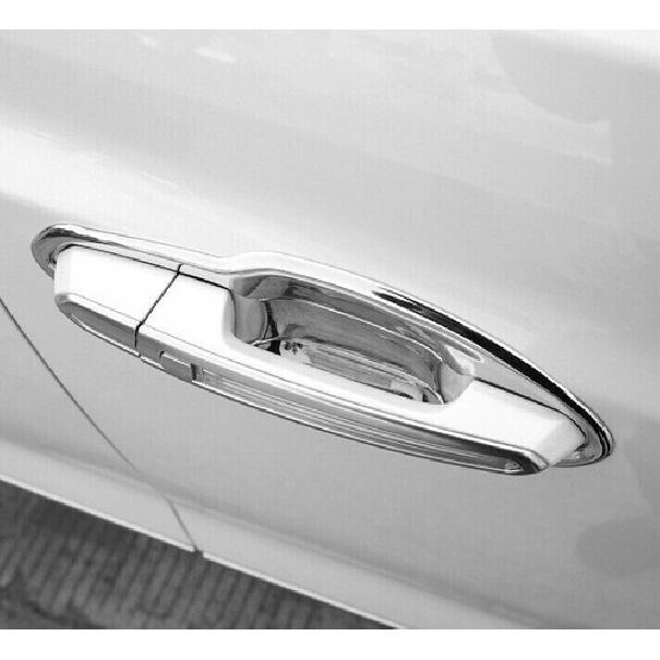 For Cadillac XT4 2019-2024 chrome Exterior Outside Door Handle Cover Trim 8pcs