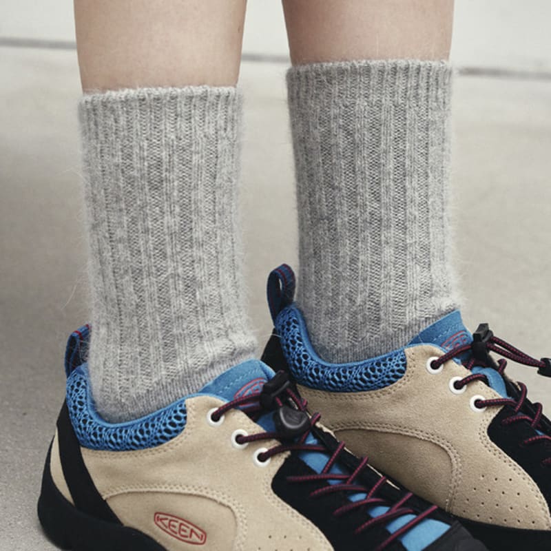 LOEIL Базовые пастельные носки из ангоры - 5 цветов