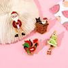 1PC Cute Xmas Tree Merry Cartoon Badge Christmas Brooch Gifts Clothing Women Men