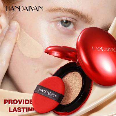 Тональный кушон Светло-натуральный Увлажняющий Консилер Отбеливающий Контроль жирности Женская База Стойкий Макияж Корейская Косметика