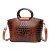 New Arrival Large Capacity Crocodile Pattern Handbag For Women Stylish Crossbody Bag