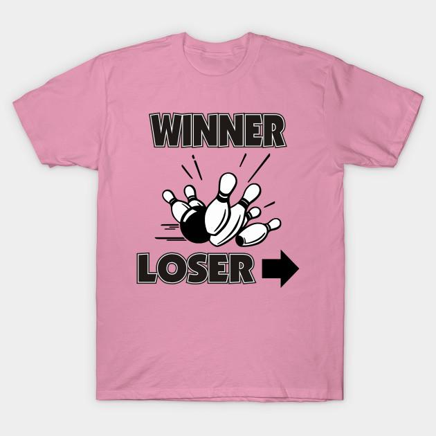 Футболка женская Bowling Winner Loser Harajuku Print Kawaii футболка летняя женская футболка с коротким рукавом топ