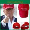 America Great Make Again Hat Donald Trump Black Baseball Cap Red Unisex Gift