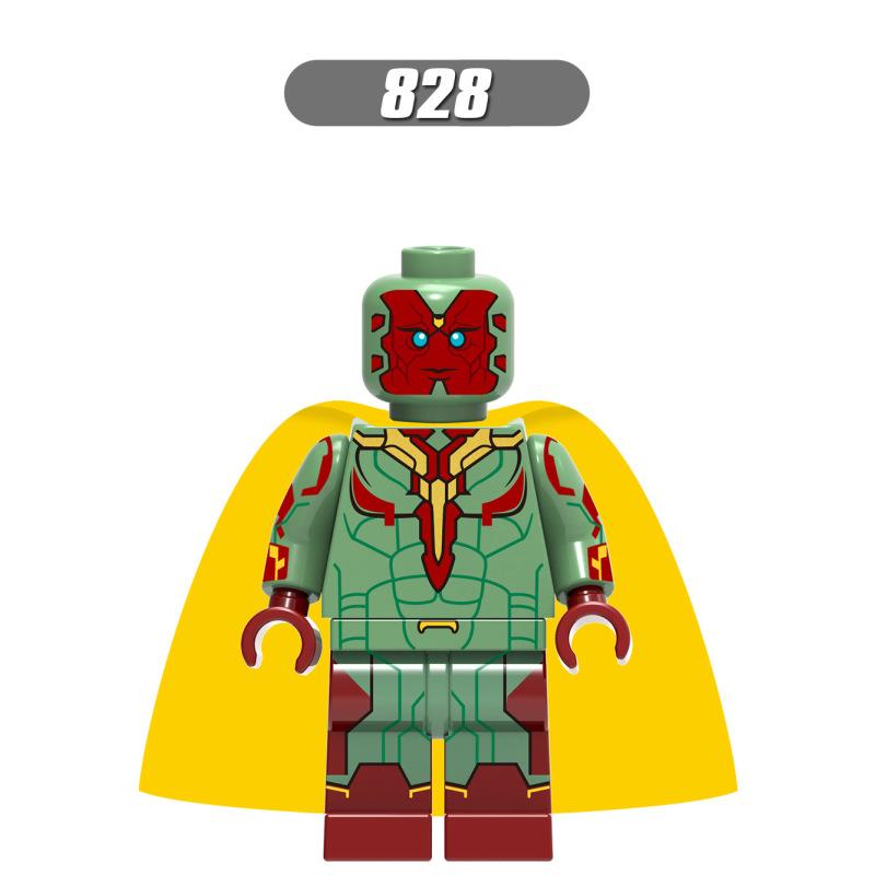 Вижн Минифигурка Лего Игрушки Совместимые X828 Marvel Мстители