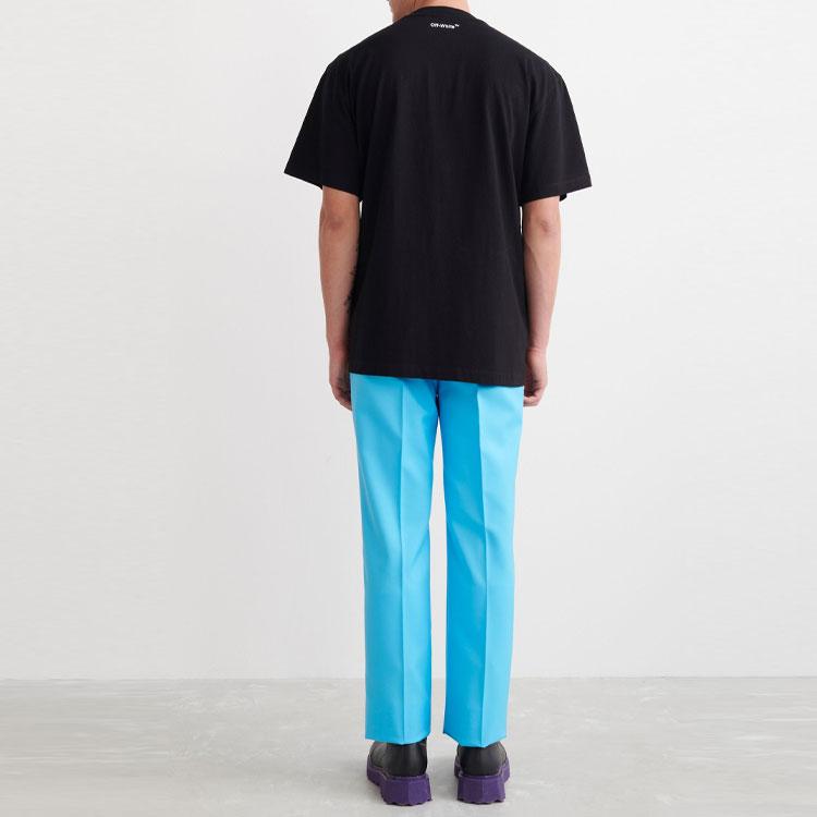 OFF-WHITE Monalisa short-sleeve T-shirt OMAA038C99JER0021045