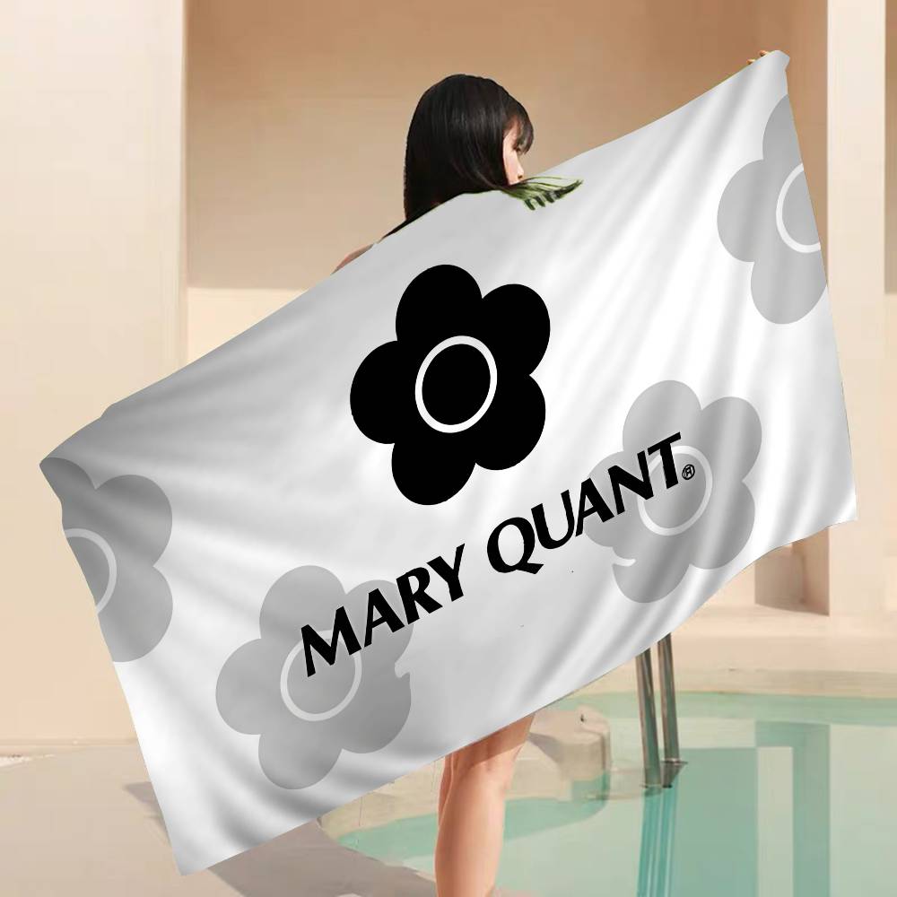 Модное пляжное полотенце из микрофибры M-Mary-Q-Quant, впитывающее, быстросохнущее, мягкое, для йоги, плавания, курорта, альпинизма