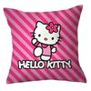 Декоративные наволочки для подушек с цифровым принтом Hello Kitty, подходящие для дивана, спальни, автомобиля.