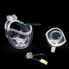 Men's Egg-Shaped Chastity Lock Cage CB6000 - Kinky Restraint Ring for Adult Use