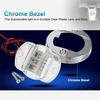 4x Round Marine Boat LED Stern Lights Blue Cabin Deck Courtesy Light Waterproof