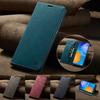 For Huawei Y7a/Huawei P smart 2021 Wallet Case AUTSPACE A01 Leather Stand Cover with RFID Blocking Card Holder