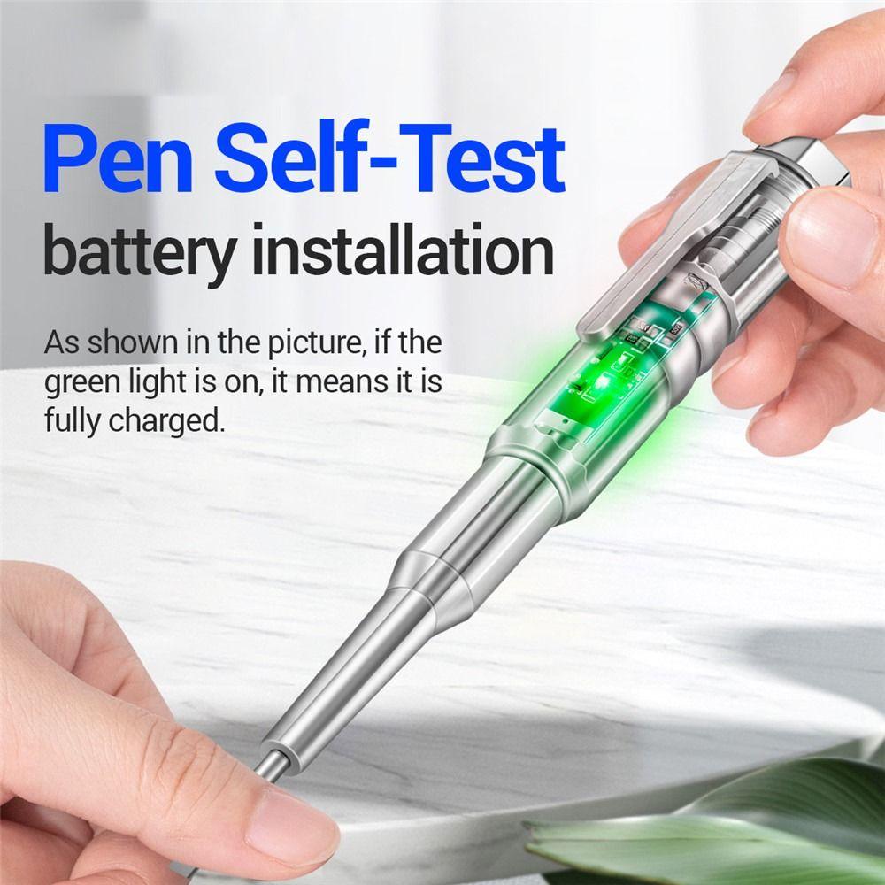 Pencil Voltmeter Power Detector Intelligent Voltage Tester Pen Electrical Screwdriver Indicator