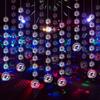 Disco Ball Party Decoration Reflective Mirror Ball String Glass Ball Pendant Hanging Ornament Stage Decor Wedding Party Supplies