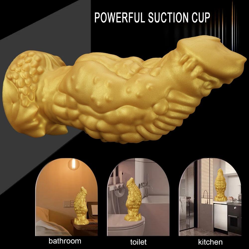 Силиконовая анальная пробка "Бог Мускулов" - Носимая пробка для женщин, для СМ-тренировок и анального растяжения, Уникальный нерегулярный дизайн, Игрушка для взрослых