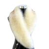 Women Winter Scarf Cozy Fuzzy Imitation Solid Color Fur Soft Lightweight Thickened Warm