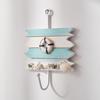 Coat Hook with Hanging Holes No Drilling Needed Hooks Marine Style Iron Wall Hook for Entryway Bathroom Kitchen Keys