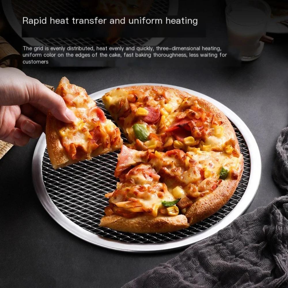 Baking Tools Thickened Pizza Pan Non-stick Bread Baking Tray Gifts Round Baking Pan