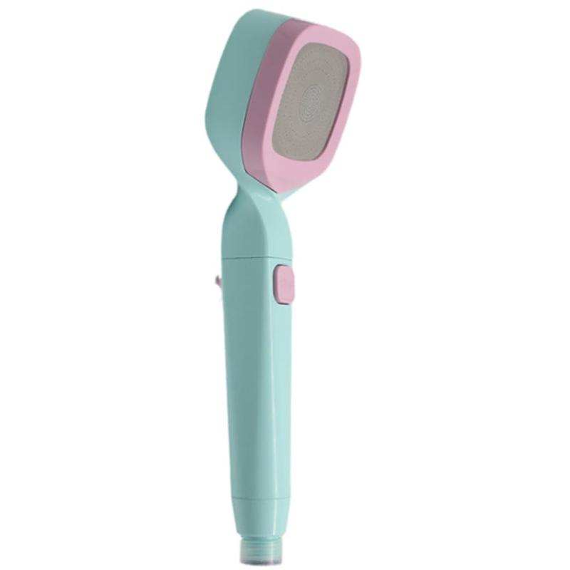 4-режимная ручная насадка для душа под давлением с переключателем паузы, встроенная мощная смывка