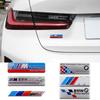 HINW3 3D Aluminum Car Styling Sticker Body Trunk Decoration Decal Emblem For BMW M Sports Performance E46 E90 E60 F20 X1 X2 X3 F10 F30