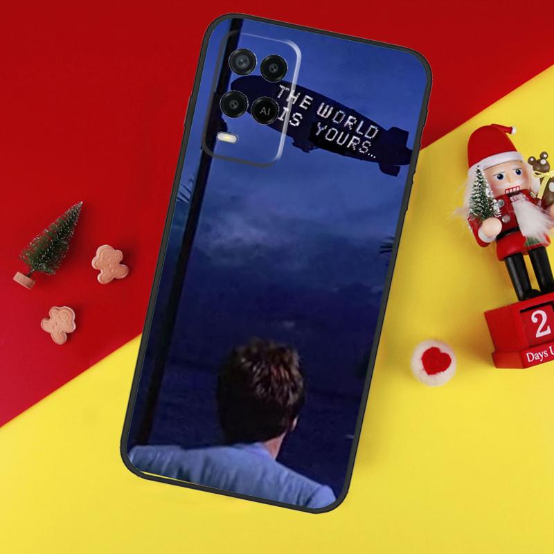 Scarface The World Is Yours For OPPO A79 A57 A77 A5 A9 A53S A52 A72 A96 A76 A16 A54 A74 A94 A38 A58 A78 A15 A17 Case