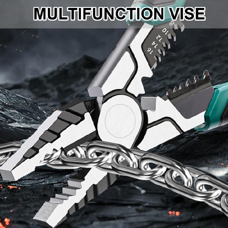 Easy Use 9inch Locking Pliers Wire Stripper Twisting Cutting Stripping for Hand Tool Enthusiasts Daily Maintenance Tasks