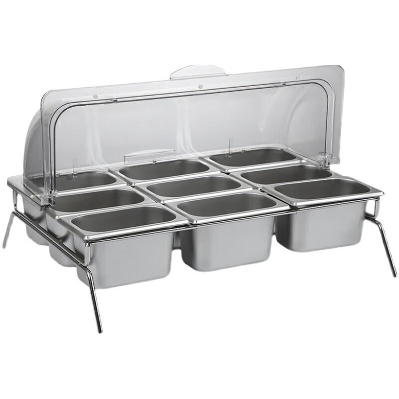 Kemeirui Stainless Steel Buffet Food Display and Storage Set