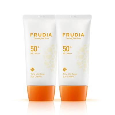 Солнцезащитный крем Frudia Tone Up Base SPF50+ PA+++ 50г*2шт.