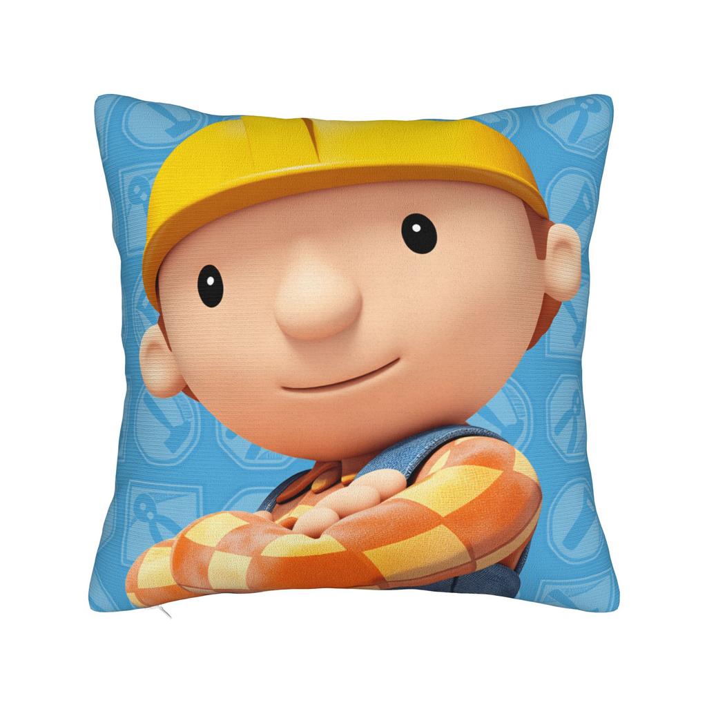 Наволочка Мультяшная B-Bob B-Builder Квадратная Наволочка Для Дивана Спальни Домашний Декор Смешные Наволочки