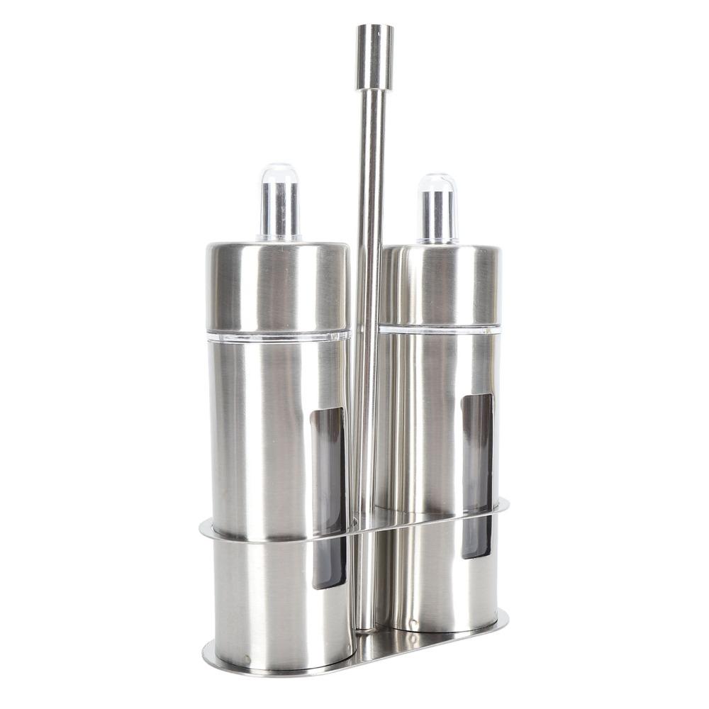 2pcs/3pcs/4pcs Base Stand Oil Dispenser Bottle 80ml Seasoning Bottle Set Kitchen Countertop