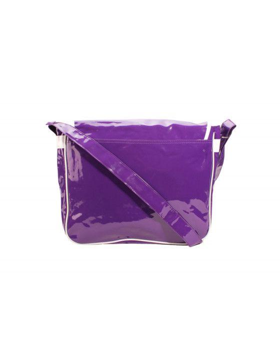 Le Temps des Cerises Sac Bandoulière RUMBA 8 Violet/Blanc