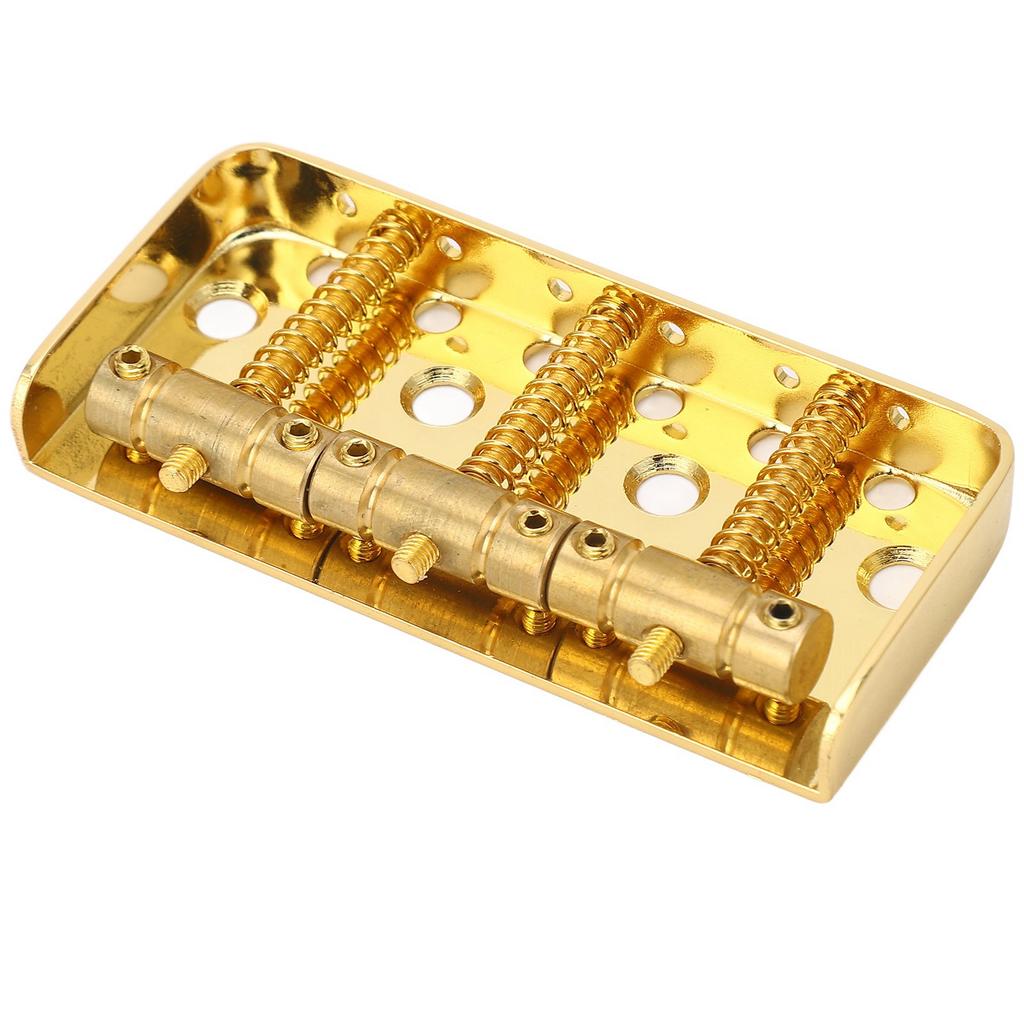 Электрогитара с коротким бриджем, винтажная латунь, компенсированные 3 седла для телегитар