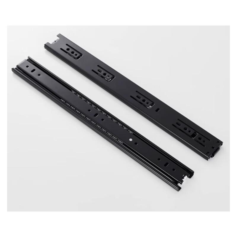 TuLe Soft-Close Black Carbon Steel Drawer Slides