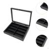 8 Slots Sunglasses Case Organizer Eyewear Display for Hosuehold Desktop