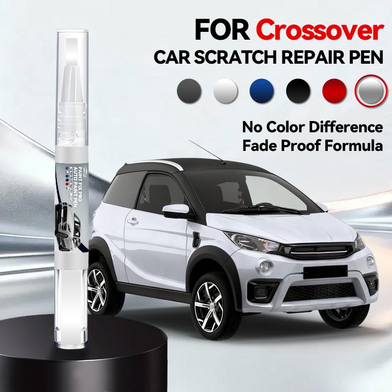 For 2007-2025 AIXAM Crossover Paint Repair Pen Touch Up Scratch Remover DIY Auto Accessories Black Pearly White Silver Grey Red