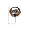 Cartoon Bat Pumpkin Cupcake Toppers Bat Pumpkin Ghost Skull Cake Insertion Flag  Home Decoration