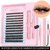 Xiaomi GROINNEYA Lash Clusters Kit Spikes Natural Volume Manga Eyelashes Mixed Tray DIY Natural Eyelash Extension at Home
